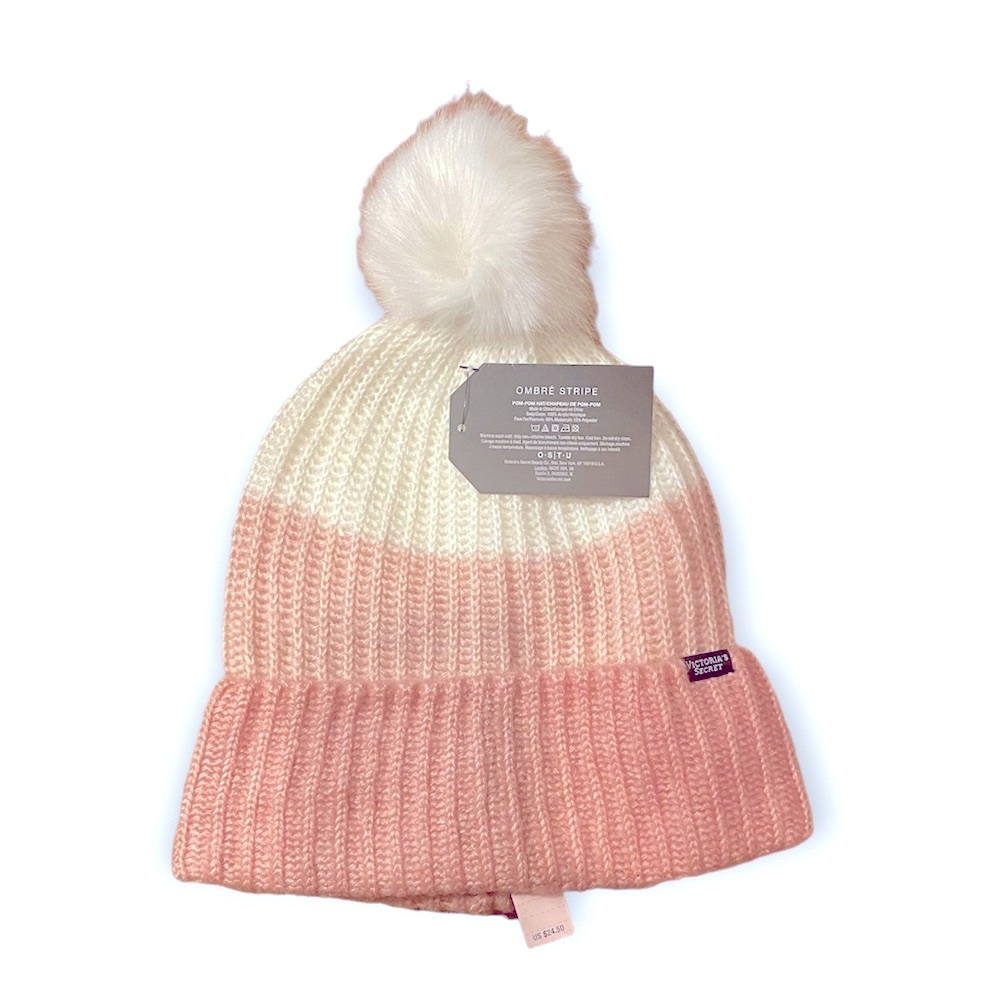 Final Markdown VS LE Ombré Stripe Hat Pink - Picture 2 of 9